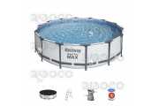 Сглобяем басейн Bestway 56950 Steel Pro MAX™ d 4.27 m x 1.07 m 13030 L