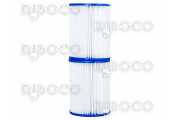 Twin Pack Bestway Size II Filter Cartridges for Pools & Lay-Z-Spas