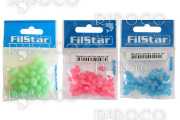 Luminescent oval beads Filstar