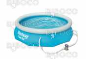 Bestway Fast Set Pool 3.05m x 76cm, set with pump, blue