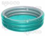 Bestway Inflatable Pool Big Metallic - 3-Ring - Φ2.01m x H53cm