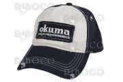 Okuma Full Back Two Tone Blue Patch Hat