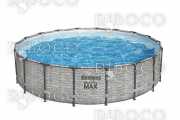 Сглобяем басейн Bestway 5618Y Steel Pro MAX™ d 5.49 m x 1.22 m Pool Set 23062 L