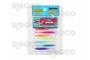 Silicone for fishing Ribbed Worm