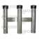 Stainless steel rod holder - three rods