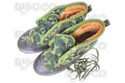 Camouflage sneakers high wave
