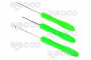 Two types of needle and drill set GREEN