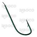 Hooks Mustad Long Point Green Ultra Fine Bloodworm LP240