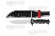 Нож Tramontina - стандартен, туристически 25.2 см, острие 14.1 см