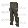 Fox Collection Green and Silver Combat Trousers