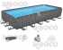 Bestway APX 365 Rectangle Above Ground Pool Set 7.32 x 3.66 x 1.32 m 