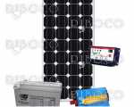 Фотоволтаична система с 100 Wp монокристални соларни панели
