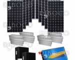 Фотоволтаична система с 2500 Wp монокристални соларни панели