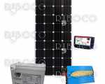 Фотоволтаична система с 150 Wp монокристален соларен панел