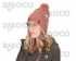 Fox Ladies Knitted Bobble Hat