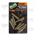 Риболовен монтаж Fox Edges Slik Lead Clip tail rubber