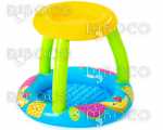 Надуваем басейн Bestway® 52331 94 cm x 89 cm x 79 cm Fruit Canopy Play Pool 26 L