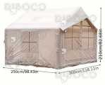 Banhuiey Inflatable Tent 3.00 m x 2.50 m x 2.10 m