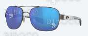 Costa Cocos - Gunmetal - Blue Mirror 580G Sunglasses