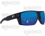 Costa Diego Glasses, Matte Black, Blue Mirror 580P