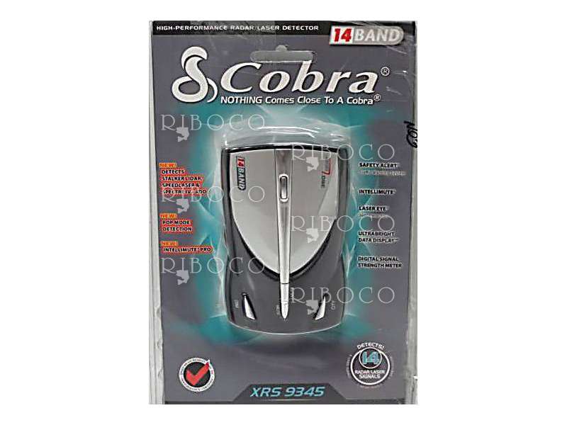 Радар детектор Cobra XRS 9345 от риболовен магазин Riboco