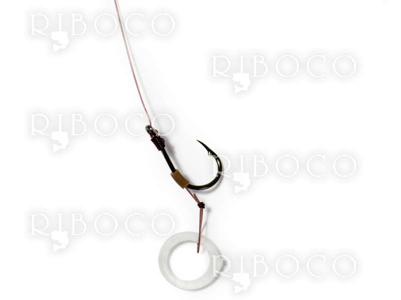 Snelled hooks for method feeder with micro ring Filstar Mono from