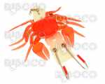 Silicone crab fishing octopus GL