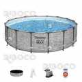 Сглобяем басейн Bestway 5619E Steel Pro MAX™ d 4.88 m x 1.22 m Pool Set 19 480 L