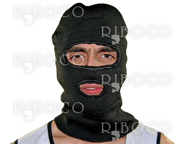 Hat mask with opening for eyes and mouth from fishing tackle shop Riboco ® Riboco ®