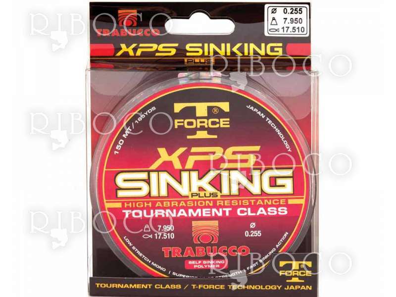 Sinking fishing line T-FORCE XPS SINKING PLUS 150 m from fishing
