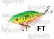 Риболовен воблер Calypso Fantom F8 - 8 cm плаващ до 1.2 m