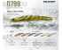 Воблер OKINWA D799 – 95 mm / 9 g Topwater Pencil