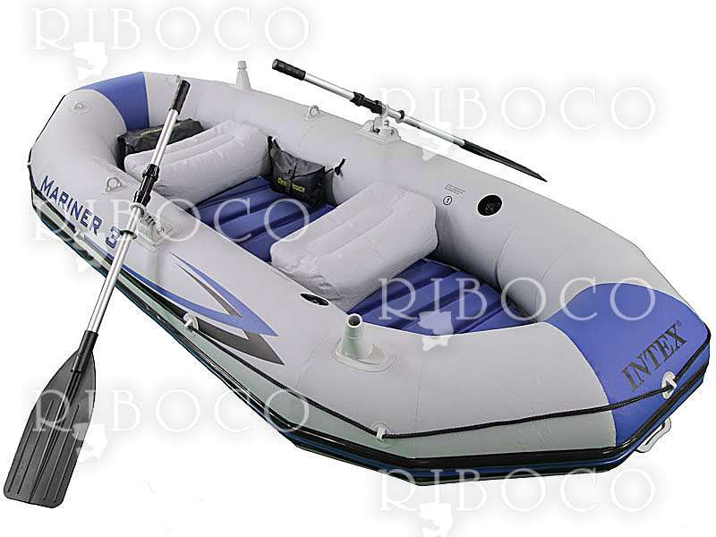 Paine Gillic Dank je Vernietigen Intex Mariner 3 Inflatable Boat Set with Oars from fishing tackle shop  Riboco ®Riboco ®