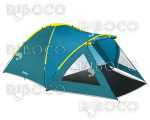 Палатка Bestway 68090 (210 cm + 140 cm) x 240 cm x 130 cm - 3 местна