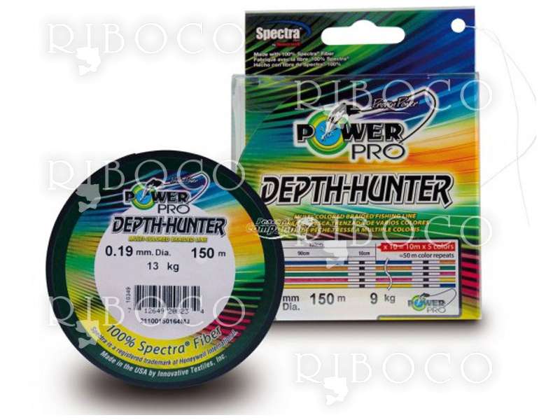 Power Pro Depth-Hunter Braided line from fishing tackle shop Riboco ®Riboco  ®