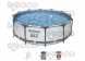 Prefabricated pool Bestway 56418 d 366 x 100 cm 9150 L gray