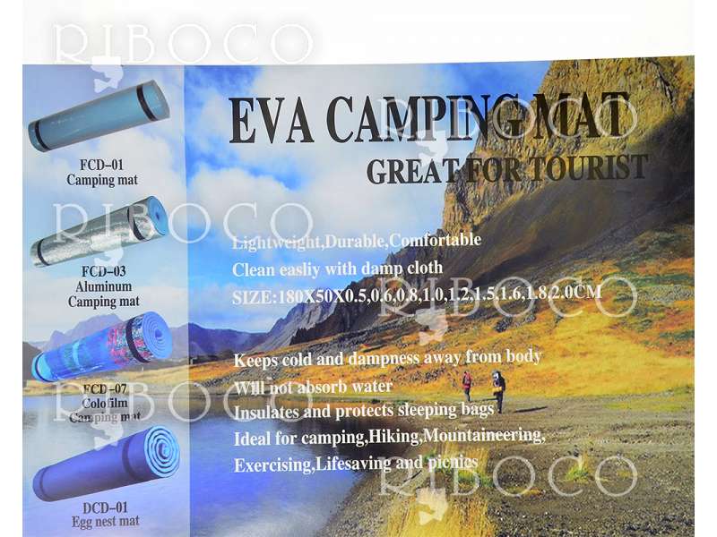 Къмпинг шалте EVA CAMPING MAT 0.5 PE+ALU